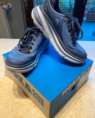 Hoka one azzurre tg 6 USA, 4.5 UK