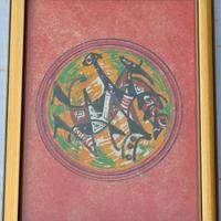 Mastroianni U. Serigrafia su carta vetrata bucata