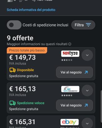 Pneumatico continental sportcontact 7