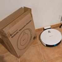 Robot aspirapolvere Wifi, app e telecomando