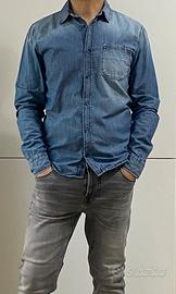 Camicia Sisley in jeans misura s