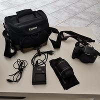 Kit Canon Eos 1300d, obiettivo 18-55, SD, borsa
