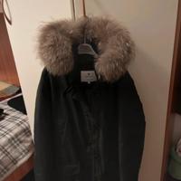 woolrich parka nero