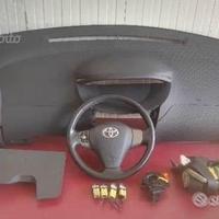 Kit airbag completo di cruscotto toyota Yaris