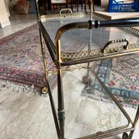 Carrello bar ottone vintage