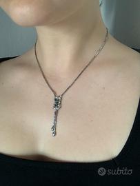 Collana antica vintage in argento 835