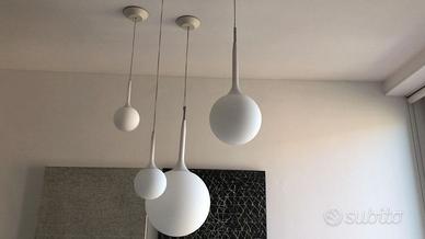 set di lampade a sospensione castore di artemide