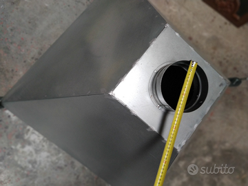 Cappa in acciaio inox