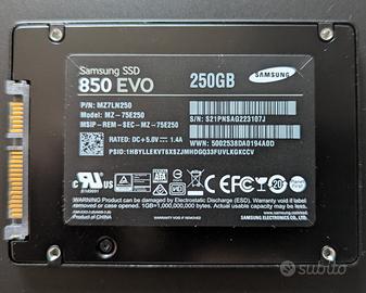 HD Samsung SSD 250GB