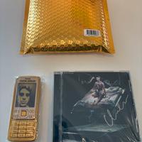 Mahmood CD autografo + cellulare gold