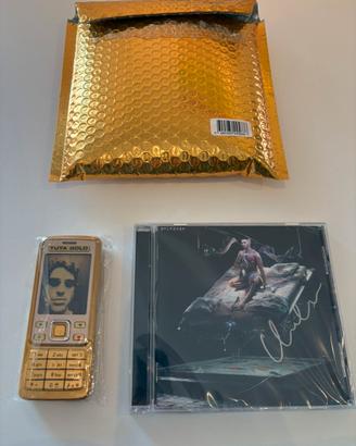 Mahmood CD autografo + cellulare gold