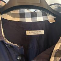 Camicia Burberry blu da uomo taglia XL