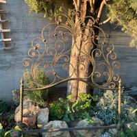 N2 Testiera e pediera in ferro battuto anno 1970