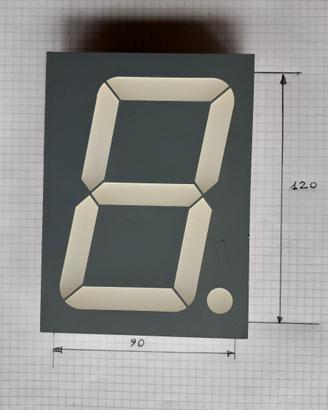 Display LED 10cm
