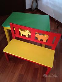 tavolino e panchina IKEA 