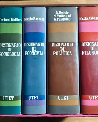 Dizionari UTET Politica/ Economia/Filosofia/Sociol