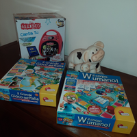 Quattro giochi per ragazzini Lisciani