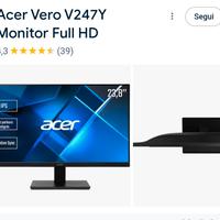 MONITOR ACER 24 POLLICI