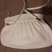 Borsa in vera Pelle bianca- Firenze sud 