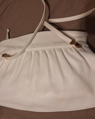 Borsa in vera Pelle bianca- Firenze sud 