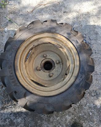 2 ruote motocoltivatore nuove