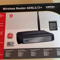 Wireless router adsl2/2+ kraun