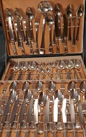 Servizio posate vintage placcate argento anni '40