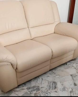 divano 2 posti in pelle chateau d'ax