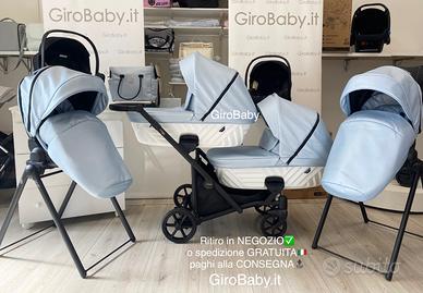 Gemellare NUOVI NEGOZIO trio carrozzina gemelli