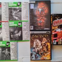Giochi PC: Spider-Man 3, Sacred, Overspeed