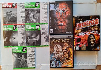 Giochi PC: Spider-Man 3, Sacred, Overspeed