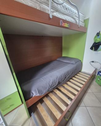 Letto Struttura triplo letto