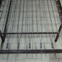 Rete in ferro per  letto singolo piedi pieghevoli