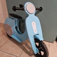 vespa legno bici senza pedali bambino