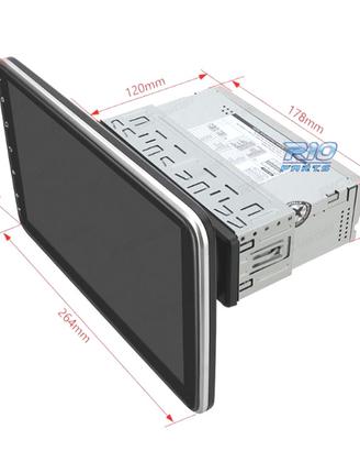 RADIO GPS ANDROID 14 GPS 1DIN LCD TÁCTIL RADIO GPS