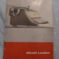 Depliant macchina da scrivere Olivetti Lexikon