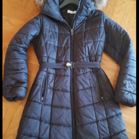 Piumino nero lungo Taglia 42