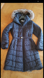 Piumino nero lungo Taglia 42