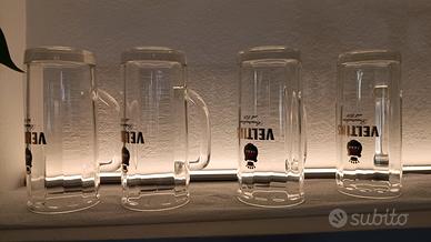 Set N4 boccali birra 0,2 litri veltins