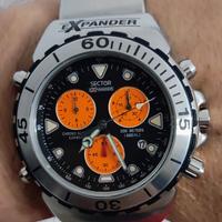 orologio Sector Chrono Diver Sub 200m sub vintage