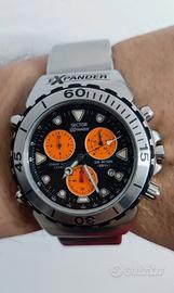 orologio Sector Chrono Diver Sub 200m sub vintage