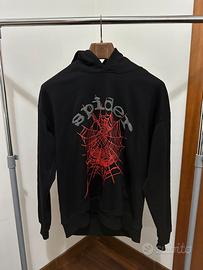 Spider Hoodie Black-Red (S)