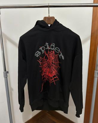 Spider Hoodie Black-Red (S)