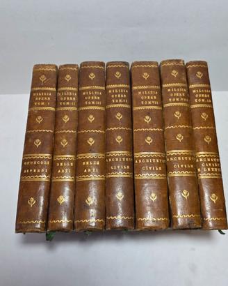 Francesco Milizia Opere Complete 1826/7 - Antico