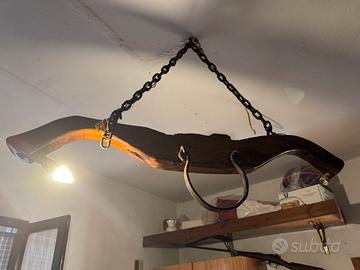 Lampadario da giogo x buoi