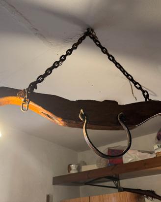 Lampadario da giogo x buoi