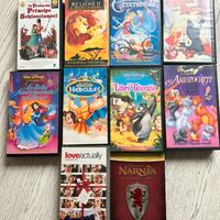 Vhs originali cartoni animati prezzo cadauno