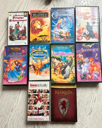 Vhs originali cartoni animati prezzo cadauno