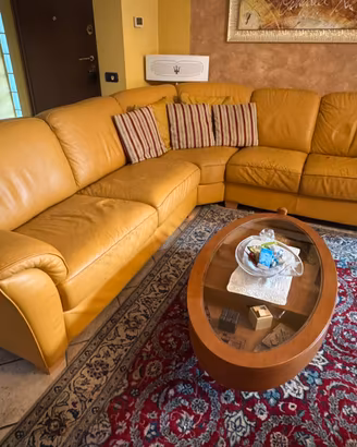 Divano pelle top quality Chateaux d’Ax