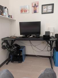 scrivania fibra di carbonio Gaming 